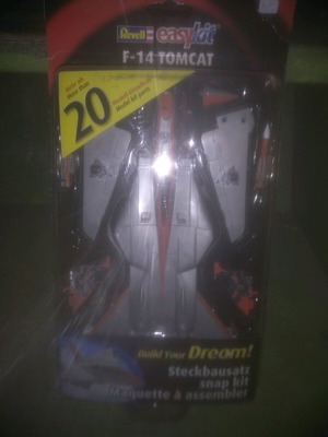 Αεροπλανάκι F 14 Tomcat νέας γενιάς, εύκολη συναρμολόγηση