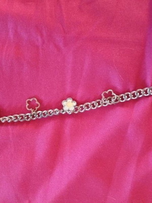 Defacto anklet bracelet, silver color