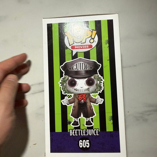 Funko Pop Beetlejuice with Hat new