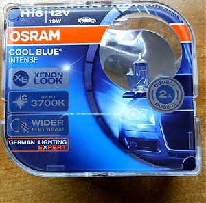 OSRAM H16 12V 19W Cool Blue Intense Up To 3700K (64219CBI-HCB) 2τμχ