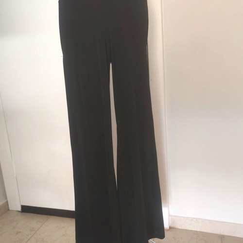 Lynne black elastic flare pants, size S