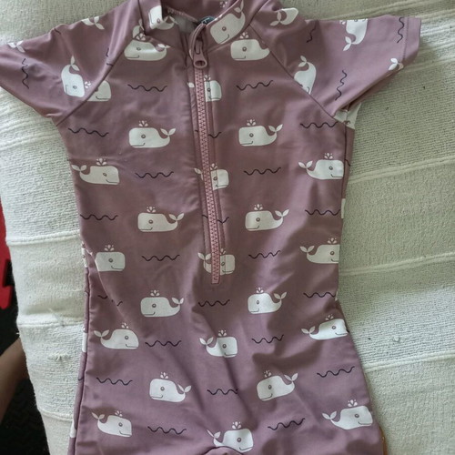 FRESK one-piece swimsuit for 1&2 year old child like new