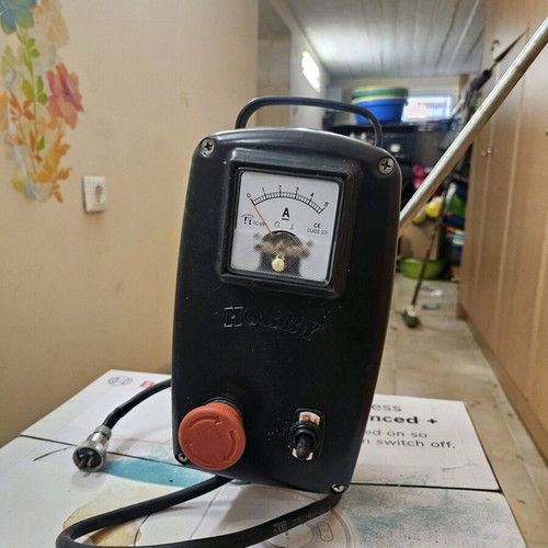 HOBY fishing reel like new for deep water with ammeter