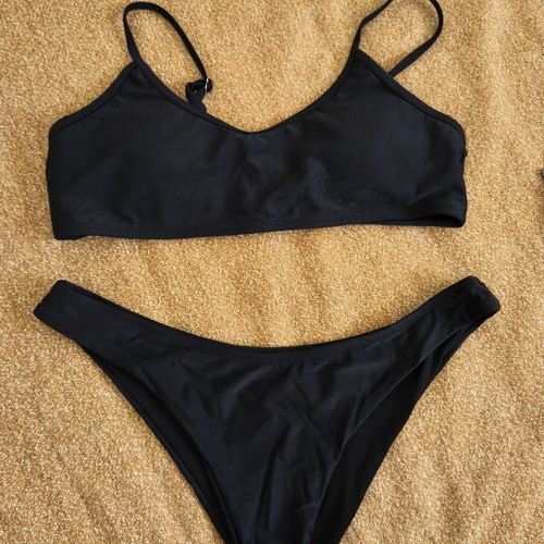 Shein bikini used, black, size M