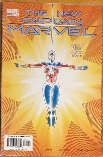  MARVEL COMICS xenoglossa CAPTAIN MARVEL (2002)