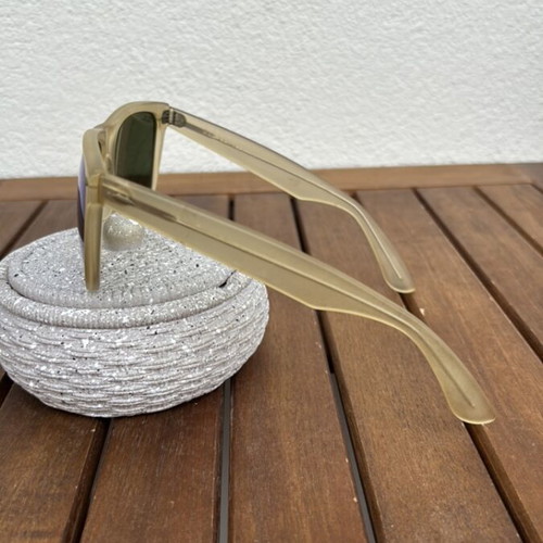 Ray Ban Wayfarer II sunglasses used, blue lenses