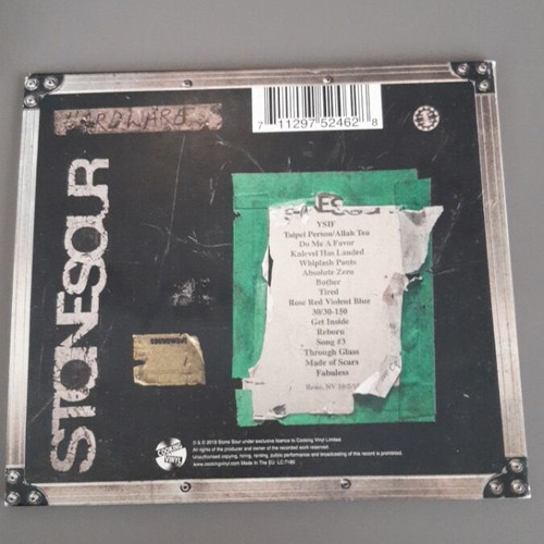 Stone Sour Hello You Bastards CD like new