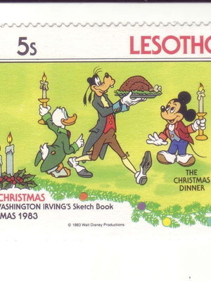 Συλλεκτικό γραμματόσημο Walt Disney 1983 σαν καινούργιο