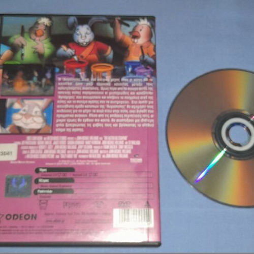 The Easter Egg Escapade DVD used, dubbed animated movie