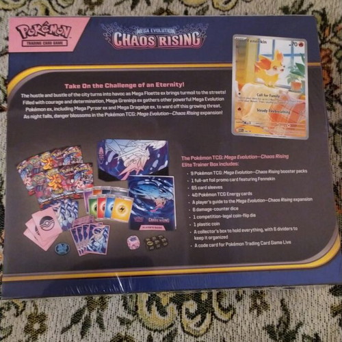 Pokemon TCG Chaos Rising Elite Trainer Box new, sealed