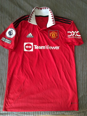 Manchester United Home Shirt 2022-23 Antony #21, authentic