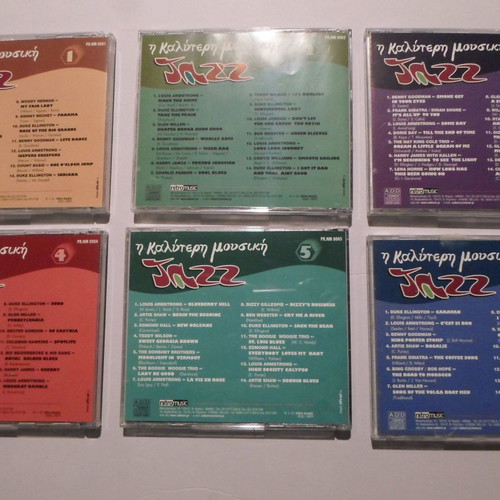 The Best Jazz Music 6 CD Set used
