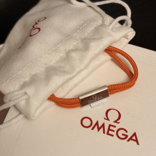 Omega Sailing Bracelet Orange, full set with box