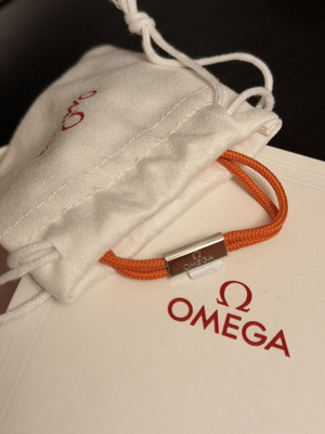 Omega Sailing Bracelet Orange, full set with box