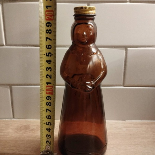Vintage Mrs Butterworth's Original Syrup empty bottle used