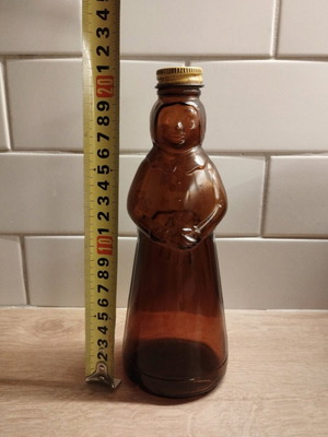 Vintage Mrs Butterworth's Original Syrup empty bottle used