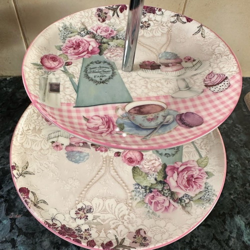 Cake and biscuit stand new