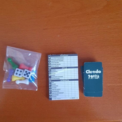 Mini Cluedo like new