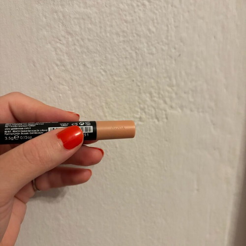 Golden Rose No25 Lip Pencil used, beige nude