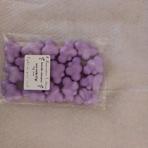 Wax melts 70gr made from vegetable wax, various scents and shapes