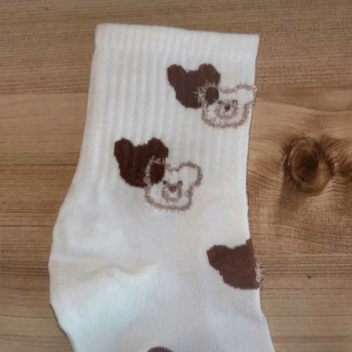 White socks new, 1 pair, one size