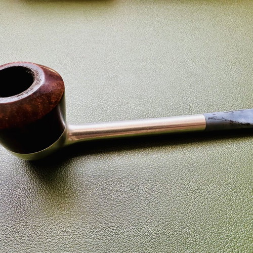 Vintage Ronson pipe from 1960s, used, aluminum body