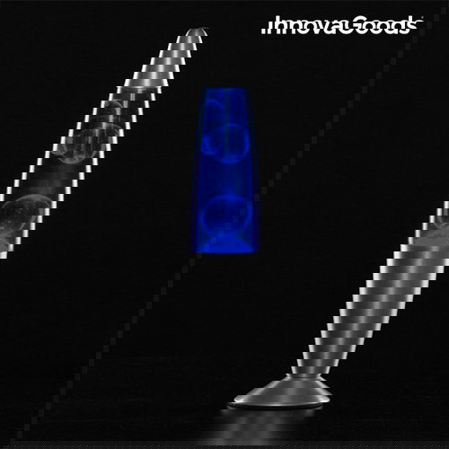 Διακοσμητικό φωτιστικό Lava Lamp 25W μπλε καινούργιο