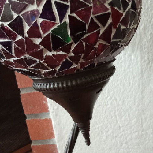 Glass table lamp like new from Istanbul