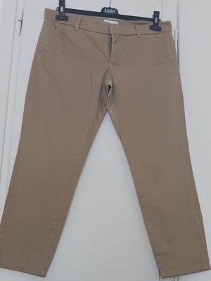 Capri pants Mango beige like new, size L