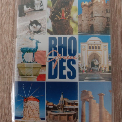 Rhodes magnet set new, pack of three