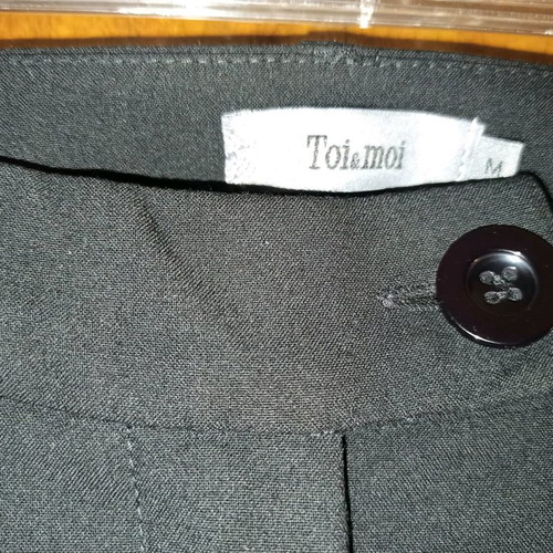Toi & Moi women's black palazzo pants medium size like new
