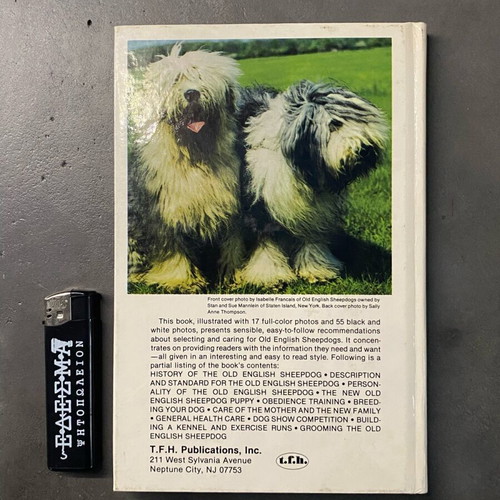 Pisano Old English Sheepdogs book like new