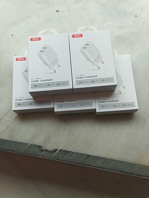 Φορτιστές XO L109 Dual USB-A 2.4A καινούργιο, πακέτο 5 τεμ