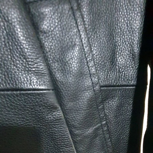 Prime 1 Studio leather coat used, black, size M