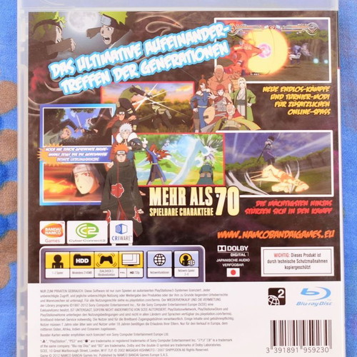 Naruto Shippuden Ultimate Ninja Storm Generations PS3 like new