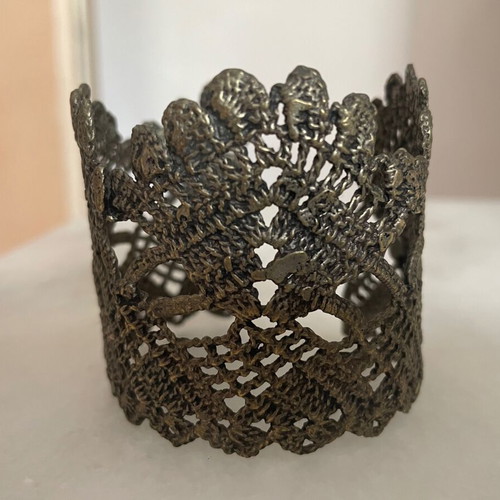 Handmade bracelet new with crochet knit