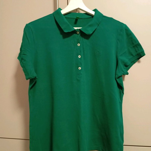 United Colors of Benetton green blouse XL like new