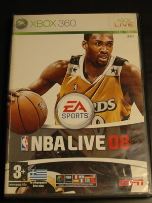 NBA Live 08 Xbox 360 like new with FIBA World Championship and ESPN