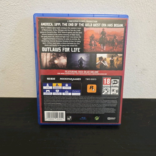 Red Dead Redemption 2 PlayStation 4 game used, 2018