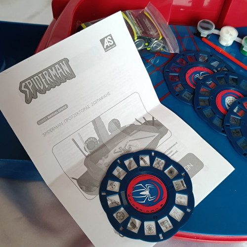Spiderman painting projector toy