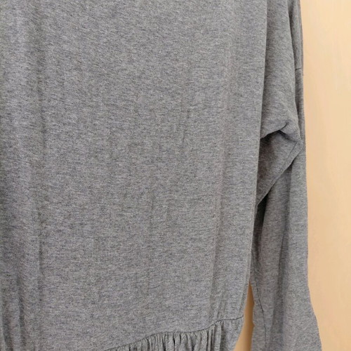 Maxi cotton dress like new, one size, gray