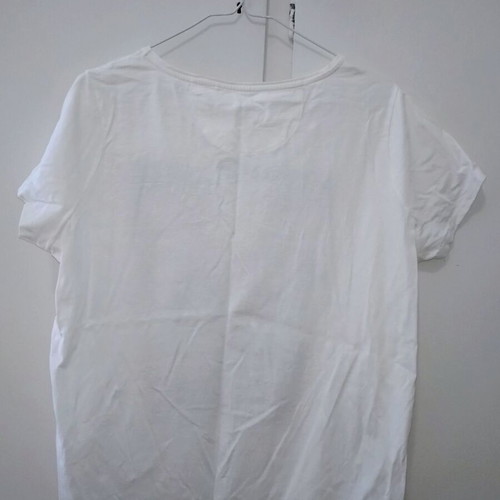 White cotton T-shirt XL SuZa brand new