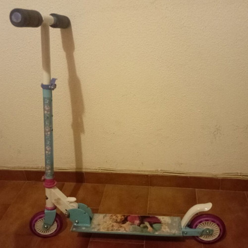 Frozen scooter used, fully functional