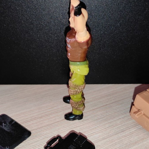 G.I.JOE Salvo (v1) 1990 action figure used, complete with equipment