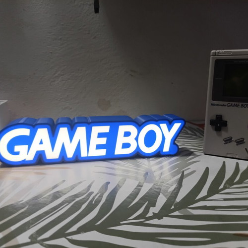 Gameboy light logo sign like new