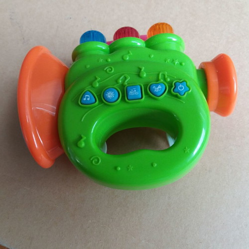 Baby trumpet with sounds and lights, new