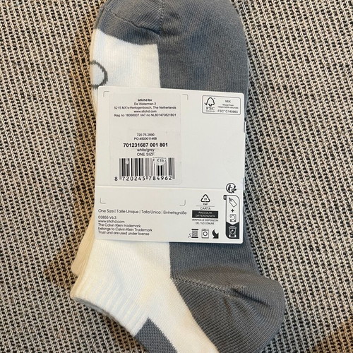 Calvin Klein socks brand new, set of 3 pairs, white