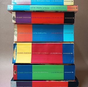 Harry Potter – Complete 7 Book Set Original UK Bloomsbury Editions – Early Printings