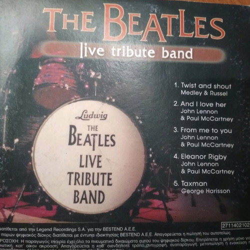 The Beatles 3 CD used, live tribute band