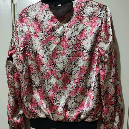 Double-Faced Bomber Jacket used, colorful size M